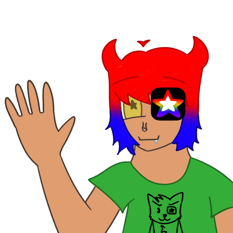 flatcolored halfbody